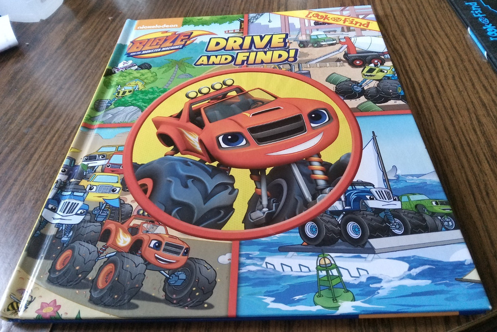 Blaze Look And Find Drive And Find! By Jennifer H. Keast(2017 Pheonix Books)